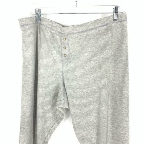 Free Press Brushed Knit HighWaist Pajama Bottom XL - Picture 5 of 8